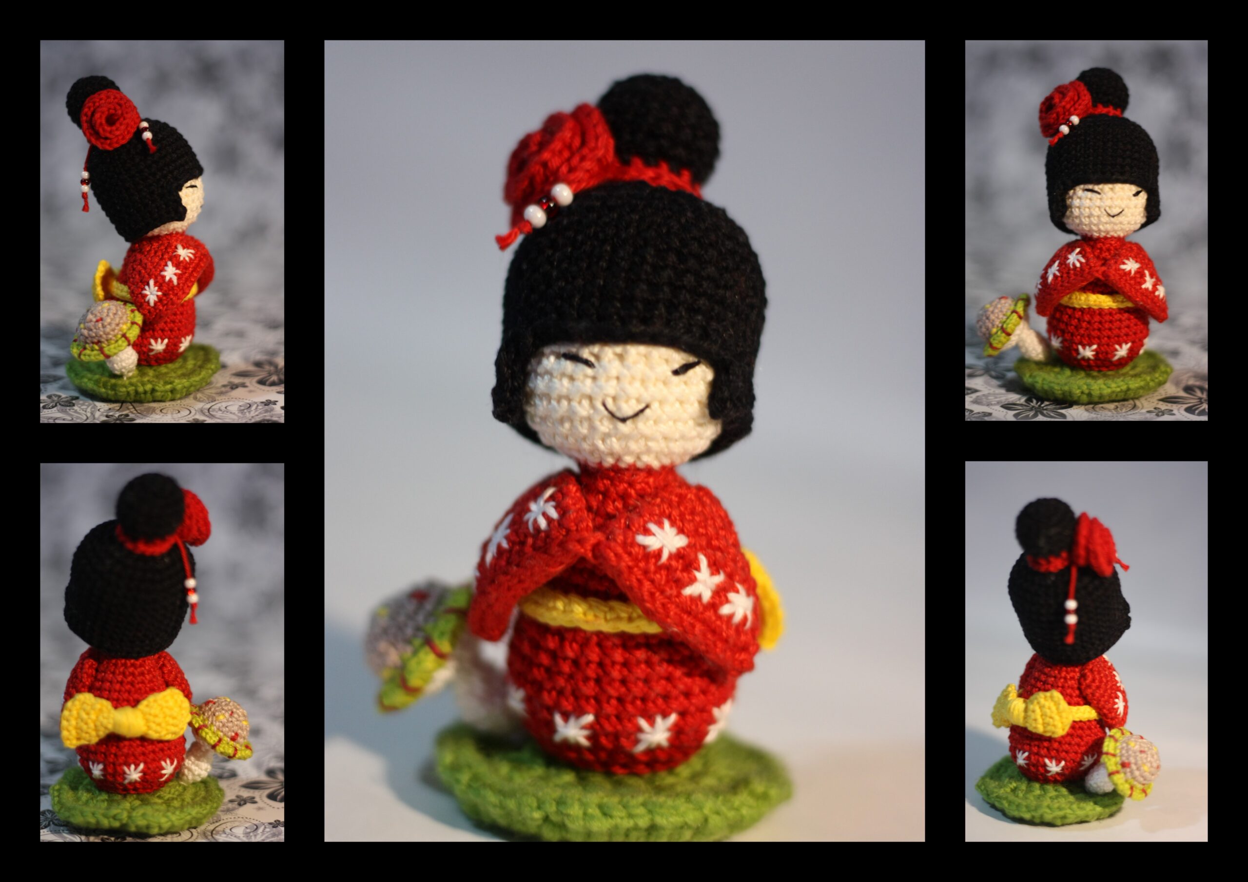 Japonská panenka Kokeshi - Obrázek 2